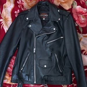 Leather jacket